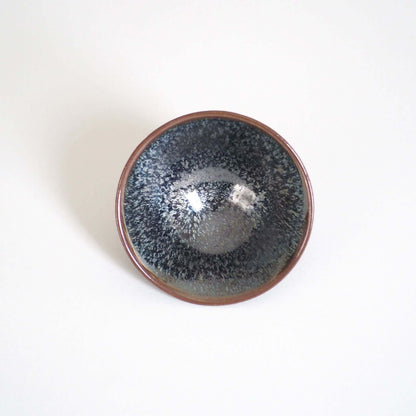 京焼　石雲窯作　天目釉茶杯 A　50ml