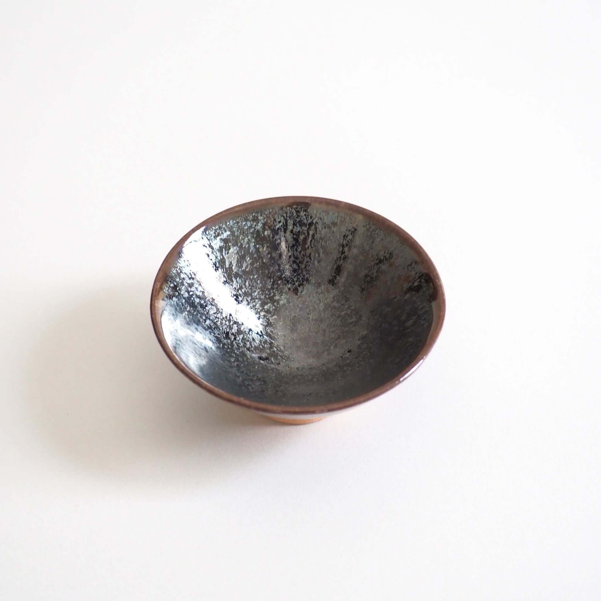 天目釉茶杯 京焼 石雲窯 | 煎茶 中国茶 台湾茶向け 茶器 – 煎茶 中国茶