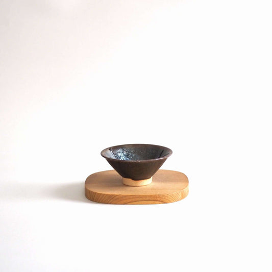 京焼　石雲窯作　天目釉茶杯 B　50ml