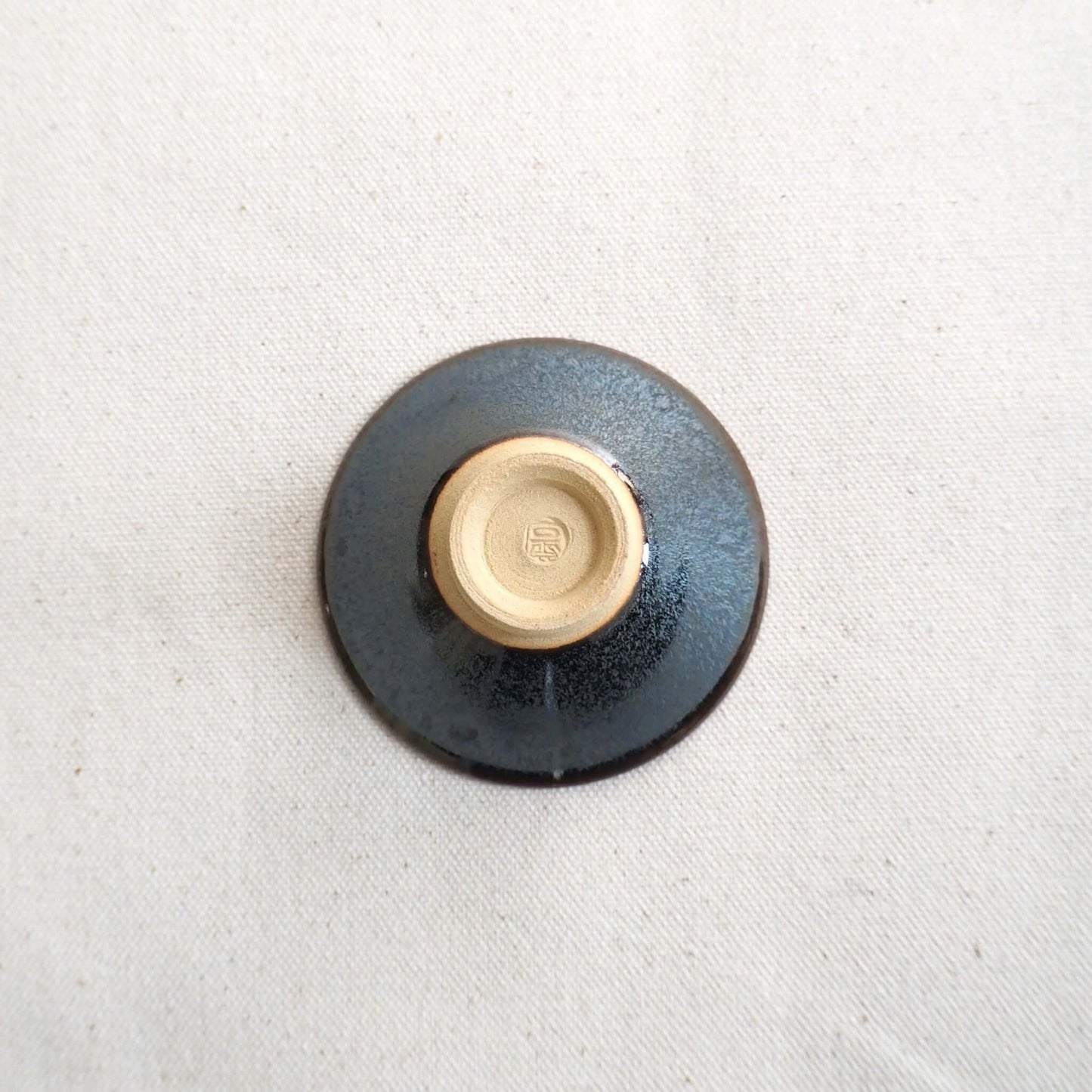 京燒　石雲窯　天目釉茶杯 A (50ml)