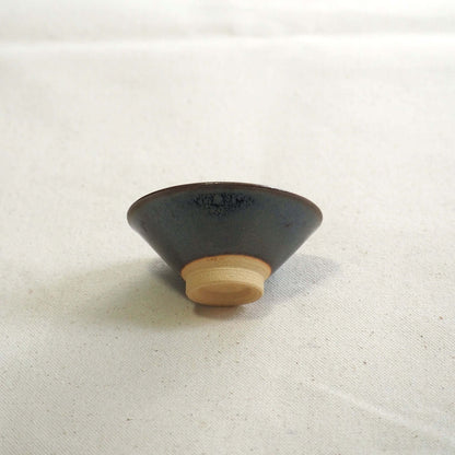 京燒　石雲窯　天目釉茶杯 A (50ml)