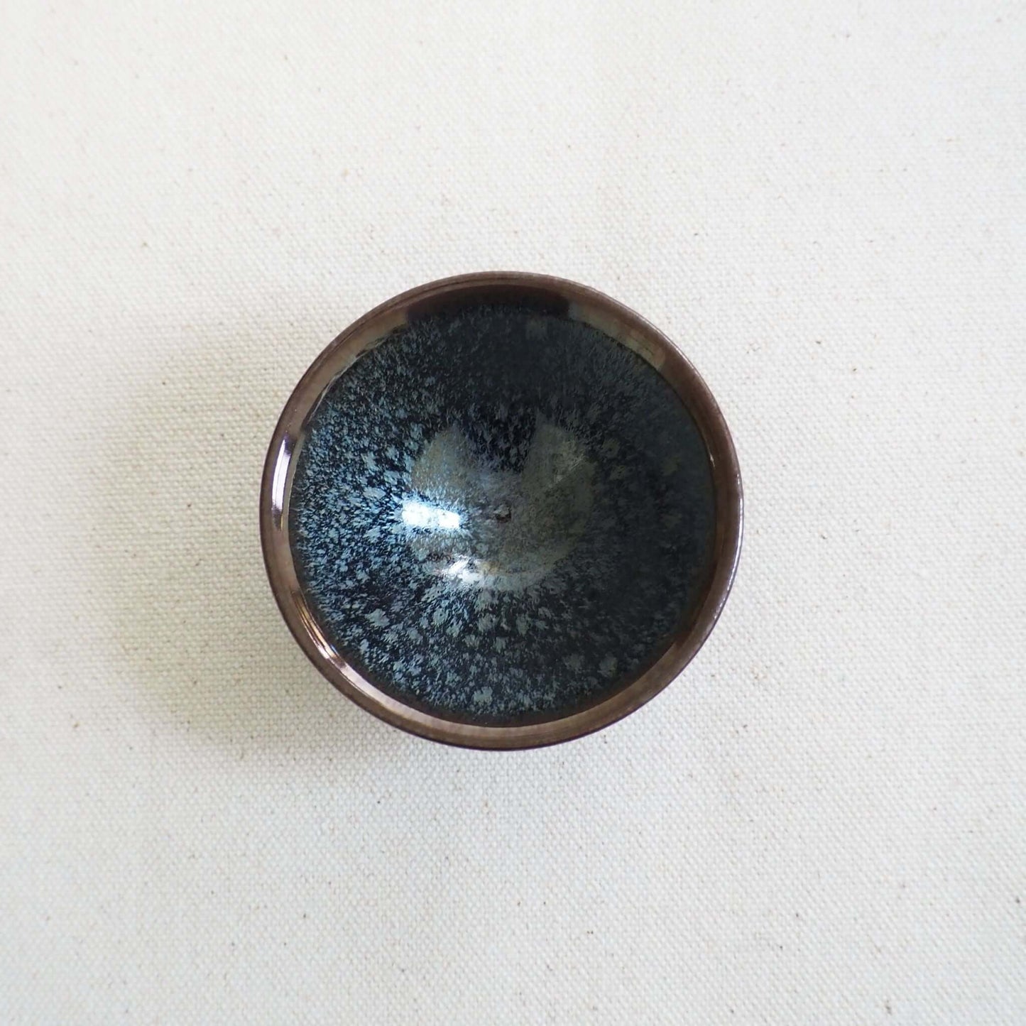 京燒　石雲窯　天目釉茶杯 B (50ml)