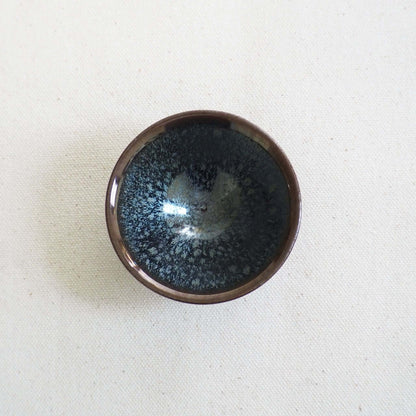 京燒　石雲窯　天目釉茶杯 B (50ml)
