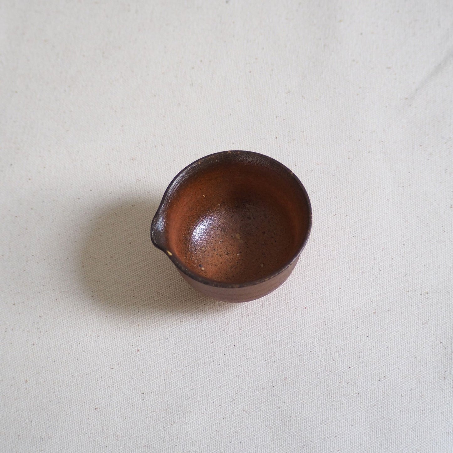 Shigaraki ware Soutouen kiln Sencha Yuzamashi, dark brown (100ml)