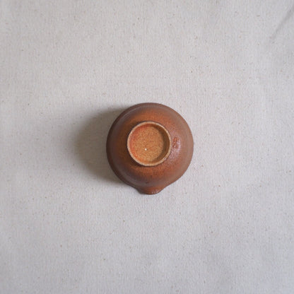 Shigaraki ware Soutouen kiln Sencha Yuzamashi, dark brown (100ml)